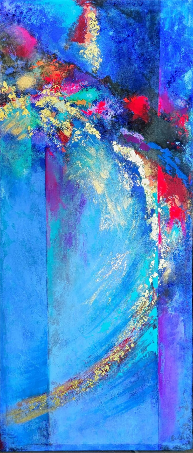 Comet Tail — original painting by Albina