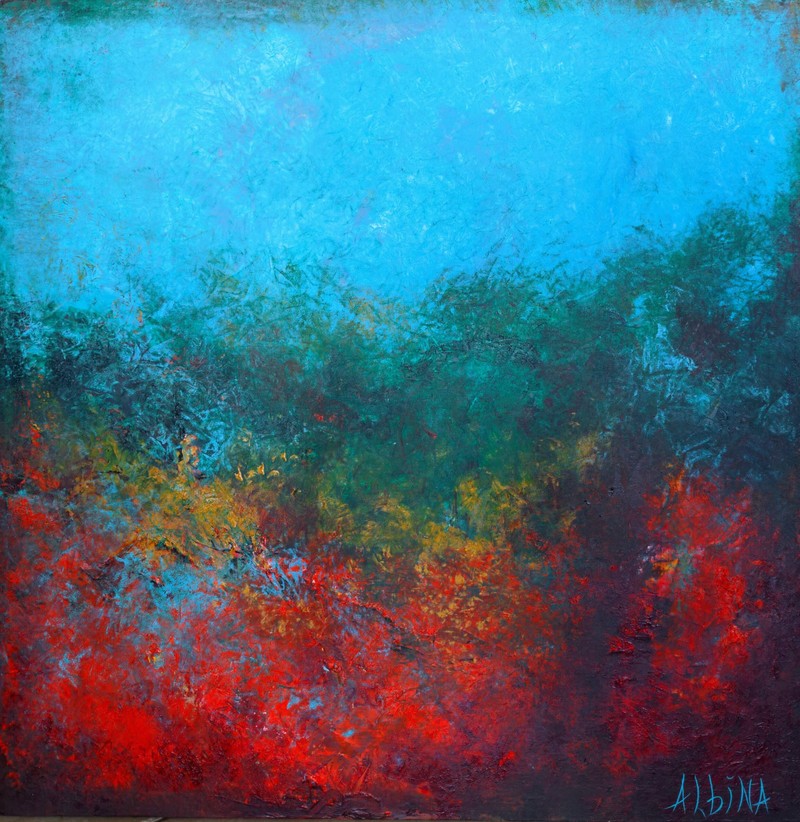 Cooling Scene — original painting by Albina