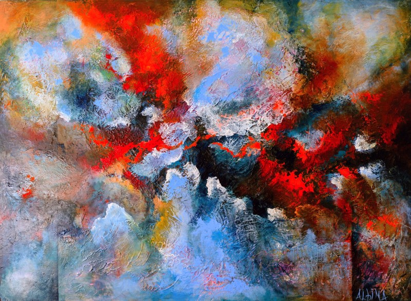 Heaven — original painting by Albina